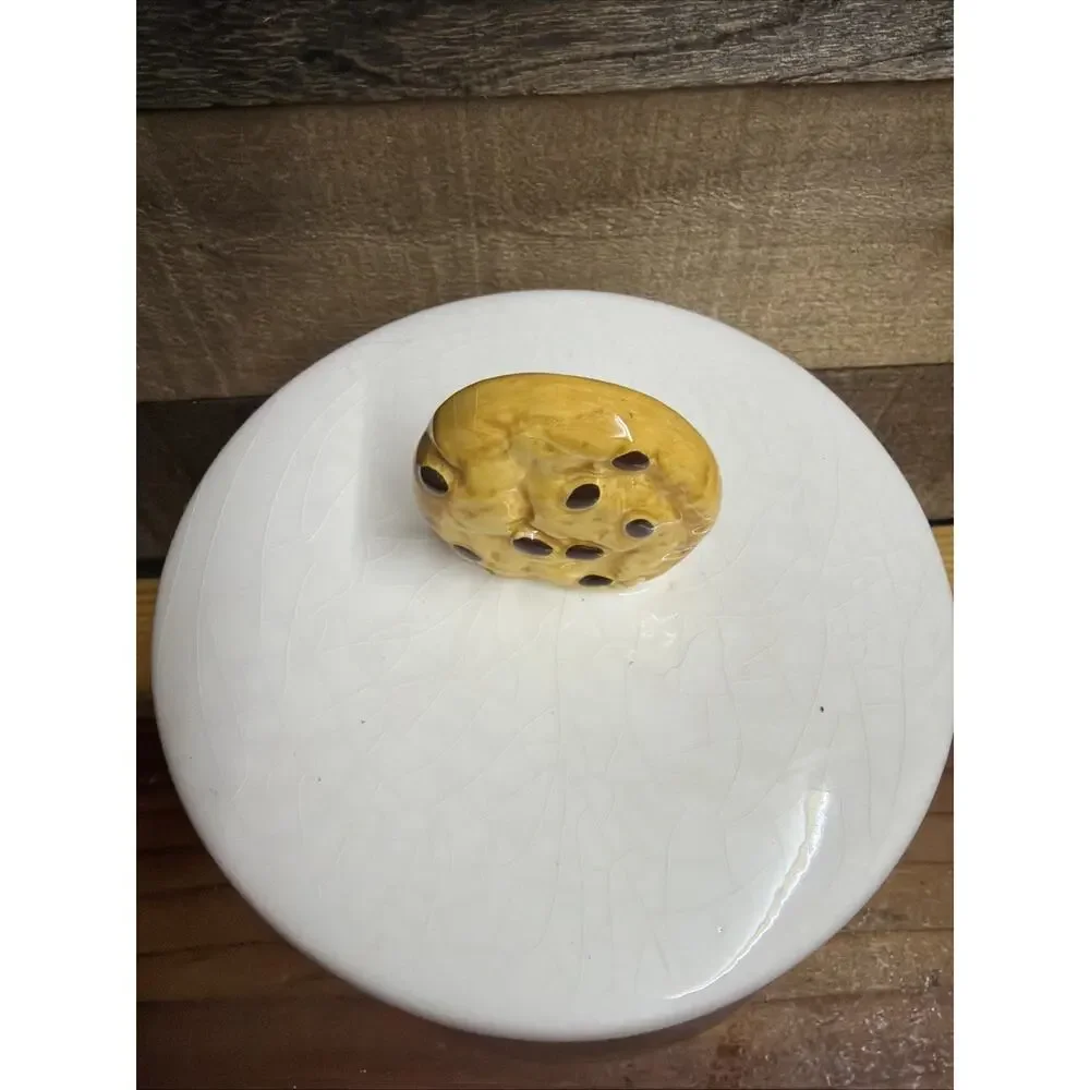 Clear Glass Cookie Jar Cookie Lid Treasure Craft